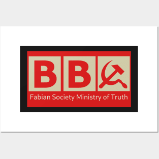 BBC Fabian Society Ministry of Truth Posters and Art